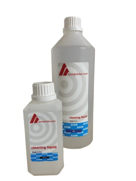 Azon Cleaning liquide klein en groot